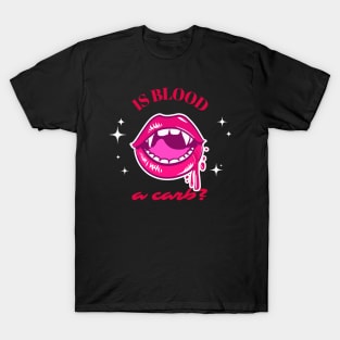 Vampire Girl Vampire Chick Vampire Fangs T-Shirt